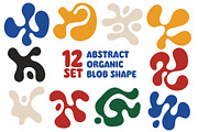 Abstract Organic Blob Shape, a Decorative Illustration by Creathub Studio (Thumbnail 1 of 4)