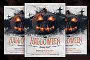 Halloween Party Flyer Template, a Flyer Template by Ade Concept (Thumbnail 1 of 3)
