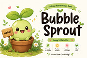 Bubble Sprout, a Script Font by Wow Magic (Thumbnail 3 of 4)