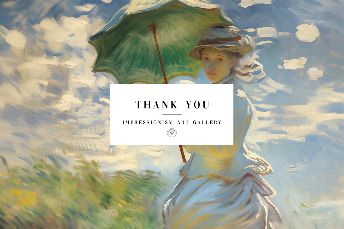Impressionism Art Print Gallery, a Background Graphic by Kaleriia (Photo 8 of 8)