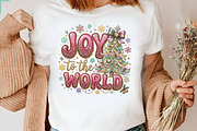 Brushstroke Joy to the World Png, a Seasonal Illustration by Designking (Thumbnail 4 of 6)