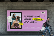 Billboard Mockup - Urban Scene, an Advertising Mockup by graphicsauce (Thumbnail 3 of 4)