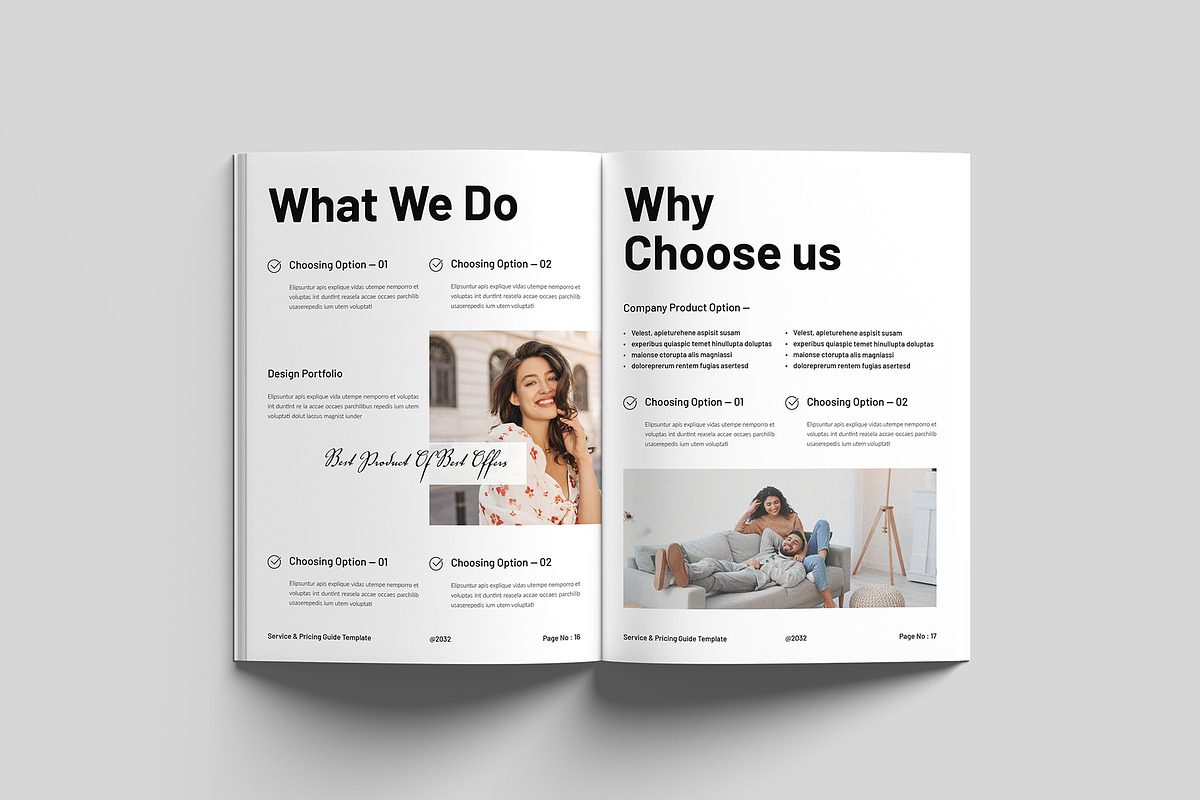Services & Pricing Guide Template, a Magazine Template by GoldenGrid Studio (Photo 10 of 15)