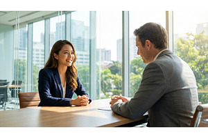Office Encounter, a Business Photo by CREATIVEDEF