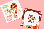 Japanese Desserts Sweet Treats, a Food Illustration by CreativeValuation (Thumbnail 8 of 12)