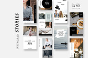 90% OFF | BUNDLE-Instagram Templates, a Social Media Template by CreativeFolks (Thumbnail 20 of 36)