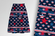 Freedom Fighter USA Stripe Seamless, a Pattern Graphic by Sharon Schwalbe (Thumbnail 2 of 5)