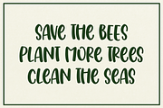 Wild Greens Font, a Handwritten Font by Amber Nest Design (Thumbnail 2 of 7)