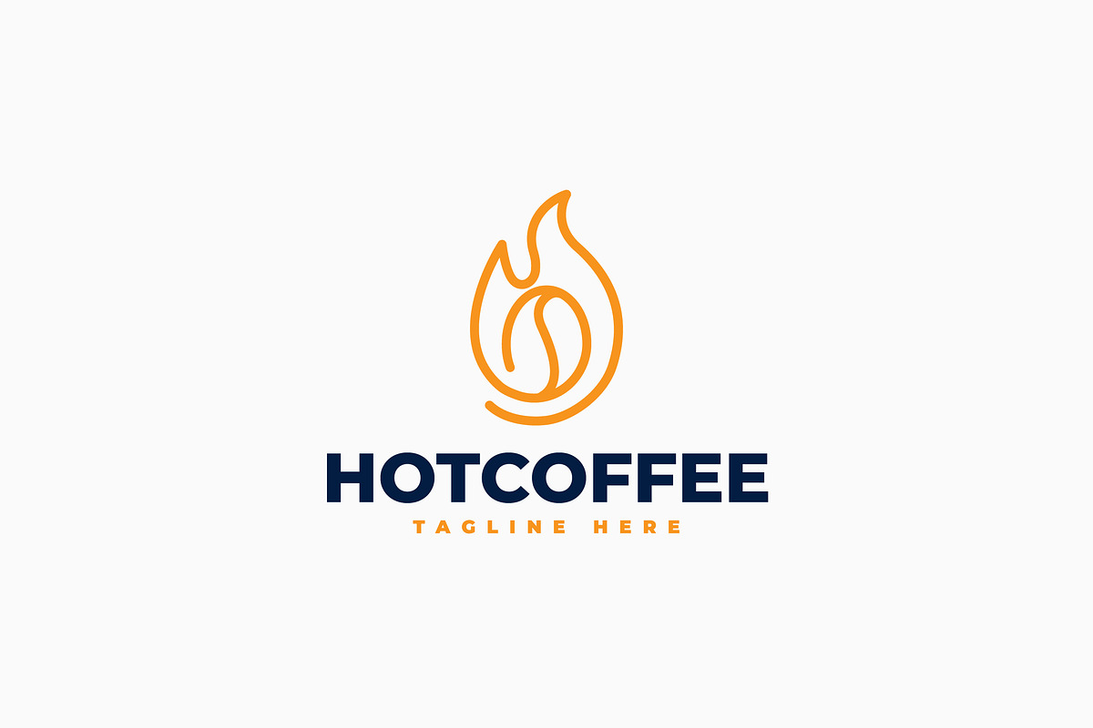 Hot Coffee Logo, a Branding & Logo Template by Zeer Graphic (Photo 1 of 2)