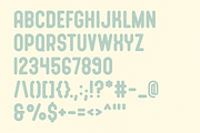 Monoweight Sans Serif Font, a Sans Serif Font by K McCormack Designs (Thumbnail 5 of 5)
