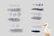 Procreate Pastel Brushes, a Brush Add-On by Elatedowl (Thumbnail 4 of 5)