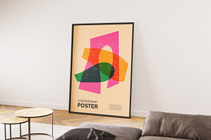 Set Of 15 Posters Riso Effect