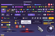 GUI Pro - Fantasy Hero, an UI Kit Template by LAYERLAB (Thumbnail 2 of 29)