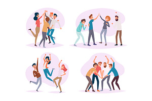 Business collaboration. Happy, a Graphic by Onyx