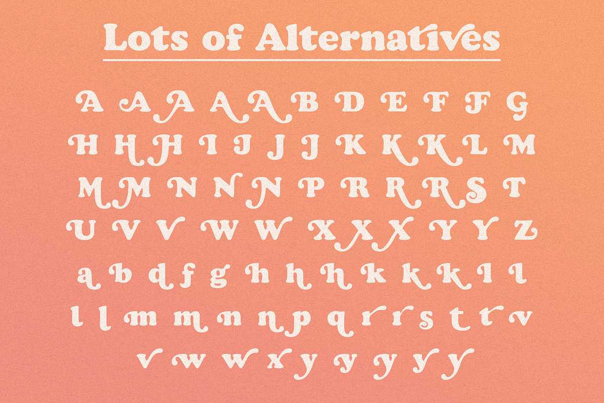 Andromeda // A Vintage Soft Serif, a Serif Font by Megs Lang (Photo 14 of 18)