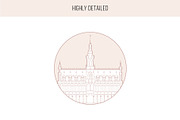 Collection of 30 European cities, a Work Illustration by TheMountBirdStudio (Thumbnail 4 of 8)