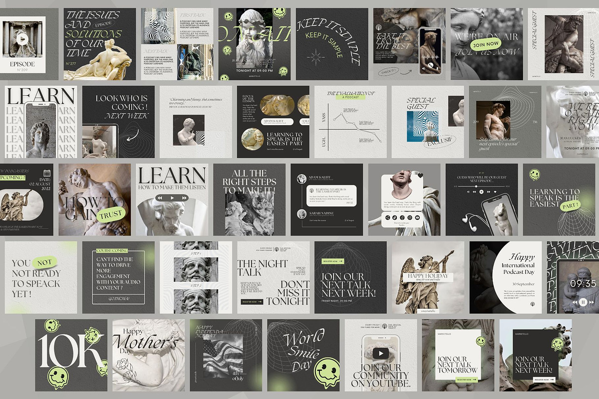 Social Media Templates for Canva, a Social Media Template by Marketello Studio (Photo 5 of 7)