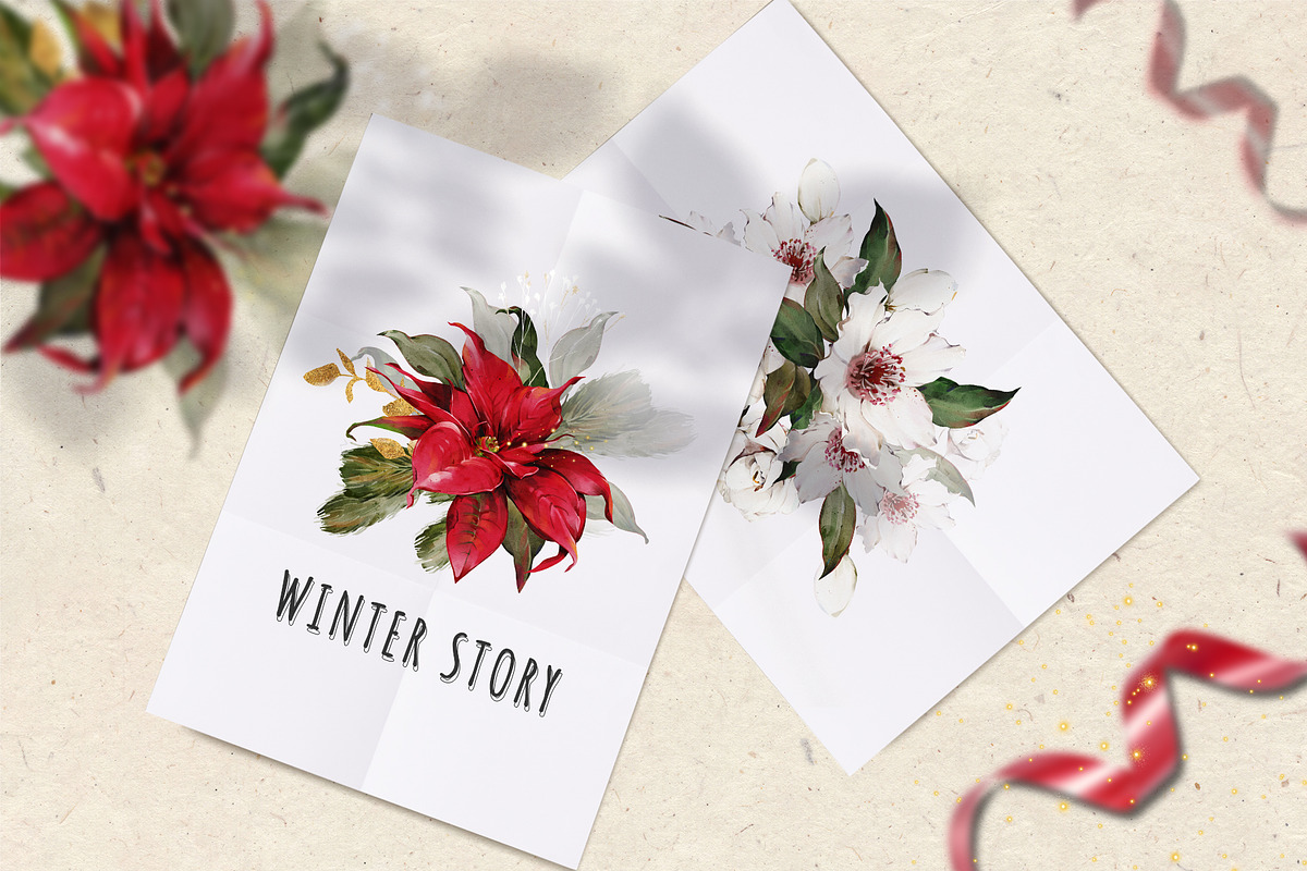 Winter Story - watercolor, a Decorative Illustration by Damian Roh (Photo 4 of 17)