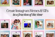 Canva Instagram Meme & GIF Templates, a Social Media Template by Fallon Gerst (Thumbnail 8 of 11)