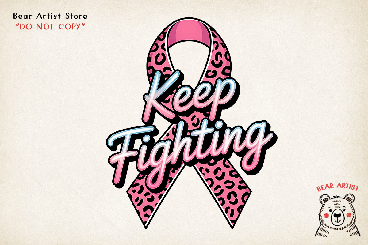 Fight for a Cure, Breast Cancer, a Graphic by GlitterCraft (Photo 13 of 41)
