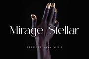 Mirage Stellar Sans Serif Font, a Sans Serif Font by UICreative (Thumbnail 1 of 13)