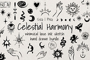 Celestial Harmony | Whimsical Sketch, an Object Illustration by Artalia (Thumbnail 1 of 5)