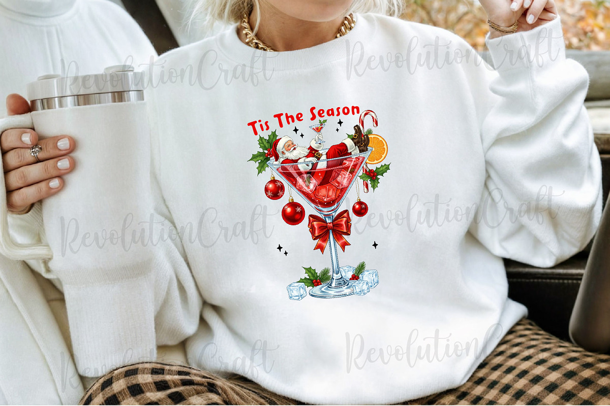 Tis The Season,Christmas Funny Santa, an Illustration by OK Design (Photo 2 of 4)