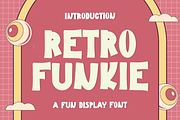 Retro Funkie, a Script Font by InermediaSTUDIO (Thumbnail 1 of 6)