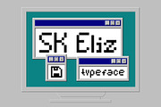 SK Eliz — Old School Font, a Font by Shriftovik Type Foundry (Thumbnail 1 of 8)