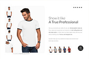 T-SHIRTS BUNDLE 20xMock-ups + DEMO, a Books & Magazine Mockup by Apparel_Mockups (Thumbnail 8 of 28)