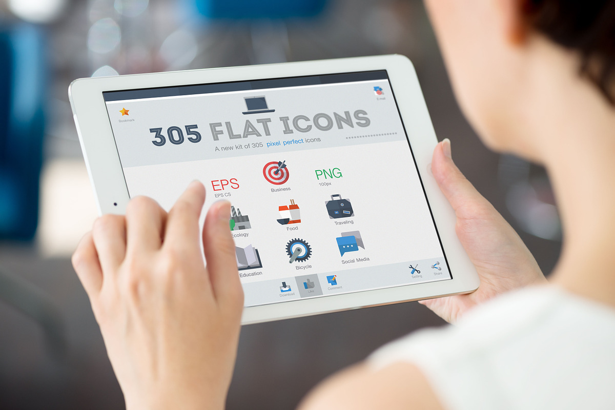 305 Flat Icons, an Icon by Robert.F