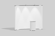 Exhibition Booth Mockup, an Advertising Mockup by Permadi Creative (Thumbnail 3 of 5)