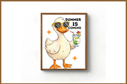 Summer Duck Sublimation Bundle, an Illustration by Libby Wishes (Thumbnail 7 of 12)