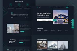Rentiz - RealEstate Website Template, a HTML Template by TemplatesJungle