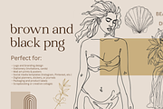 Line art Greek Goddesess, a Decorative Illustration by Katerina (Thumbnail 4 of 6)
