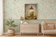 Lantern Mouse clipart Print & Poster, an Animal Illustration by AlenaVlasko stock Market (Thumbnail 3 of 4)