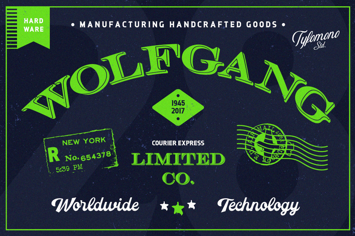 NEW! Supreme Tools • 16 Fonts Pack preview 2