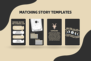 Astrology Instagram | Tarot Reader, a Social Media Template by EliteMatidi (Thumbnail 3 of 7)