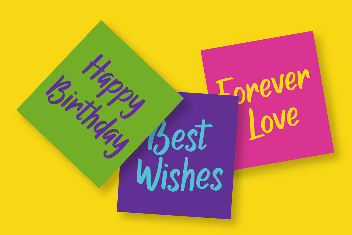 Smart Notes, a Font by Patria Ari (P4tcreativa) (Photo 4 of 6)