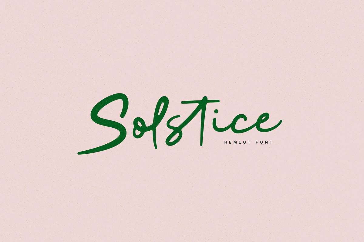 Hemlot, a Script Font by vuuuds (Photo 5 of 9)