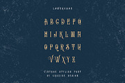 Lavenda - Vintage Ornamental Font, a Serif Font by JumboDesign (Thumbnail 5 of 7)