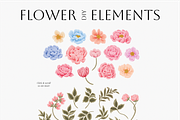 FESTIVE - Seasonal Flower Bundle, a Decorative Illustration by Artflorara (Thumbnail 11 of 17)