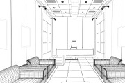 TV Studio Control Room 1, an Architecture 3D Model by akerStudio (Thumbnail 27 of 42)