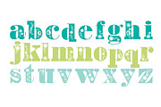 Anna Mae Shadowed Lowercase Font, a Serif Font by shawnanonna (Thumbnail 2 of 3)