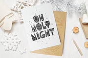 Christmas Nordic Font, a Sans Serif Font by Happy Letters (Thumbnail 2 of 10)
