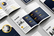 Company Profile - InDesign & Canva, a Brochure Template by Work-Envance (Thumbnail 2 of 10)