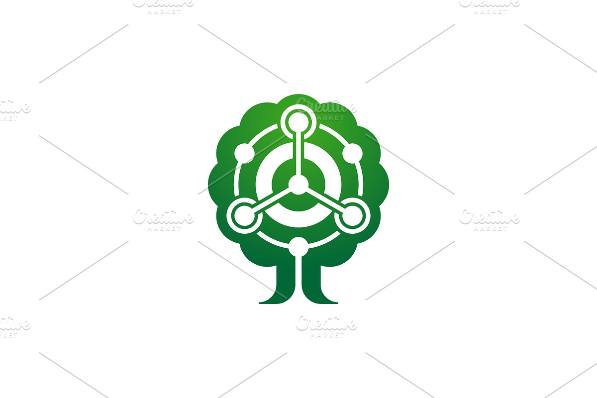 tree analytic data logo, a Branding & Logo Template by Rasagama Studio