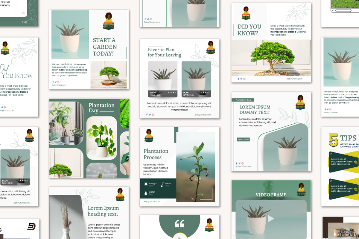 Minimalist / Social Media Pack, a Social Media Template by Design Space (Photo 2 of 2)