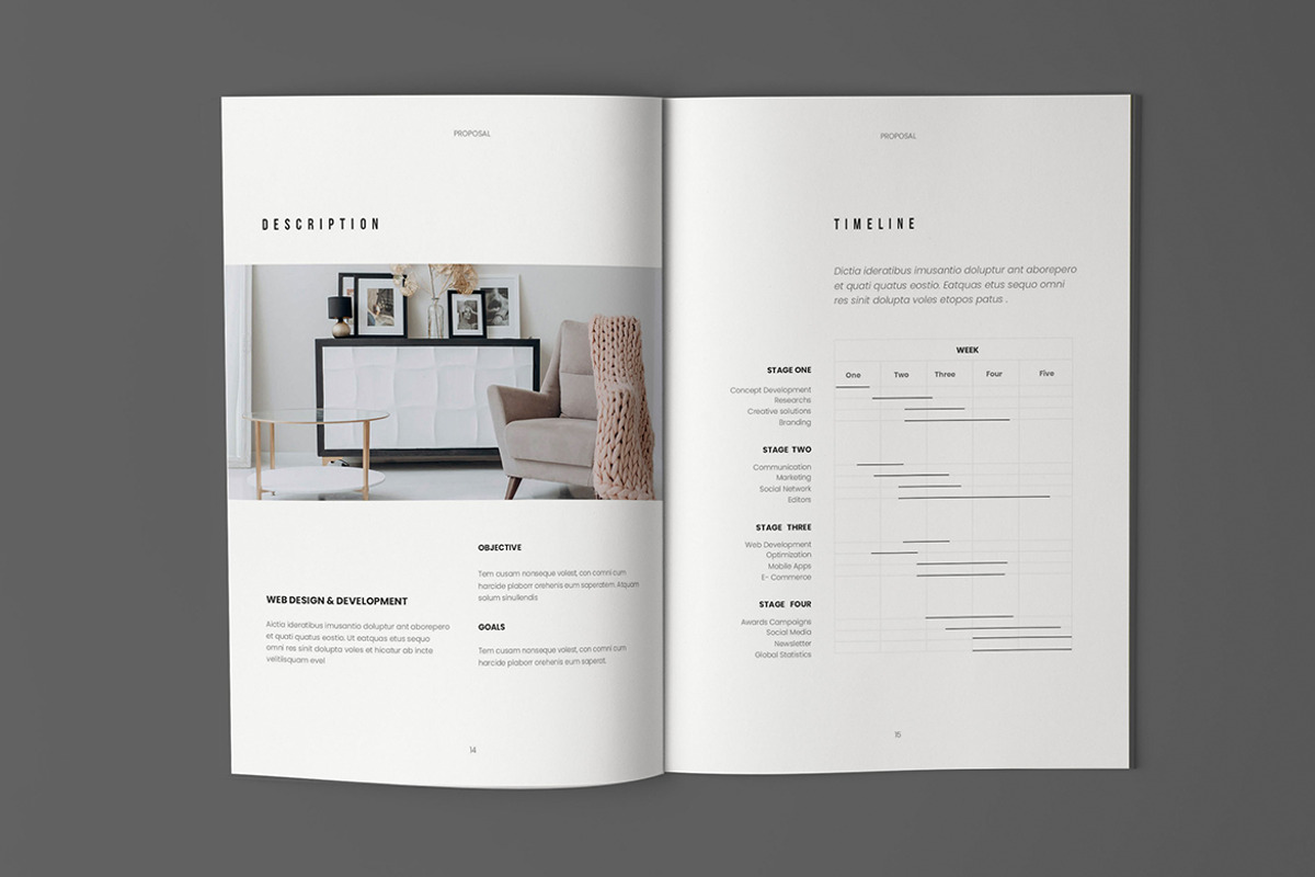 Business Proposal, a Brochure Template by HR Studio (Photo 8 of 11)