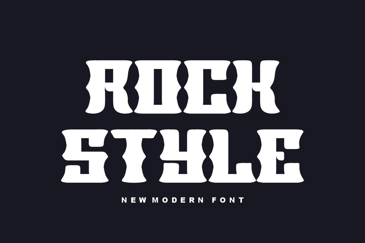Rocksad - Font, a Sans Serif Font by artchiles_design (Photo 3 of 5)